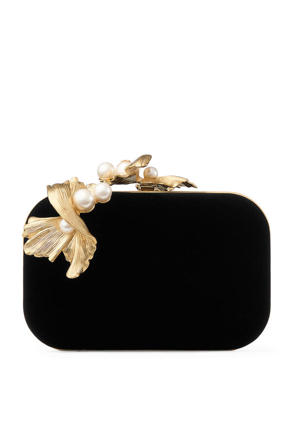 Cloud Satin Clutch Bag