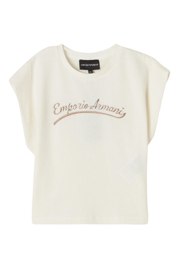 Kids EA Text Logo T-Shirt
