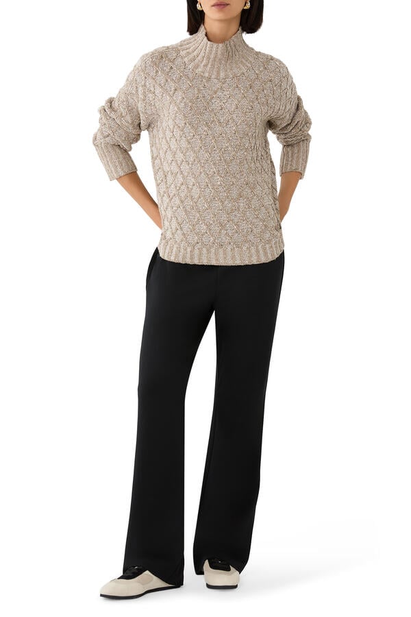 Extra-Fine Ponte Kick Pants