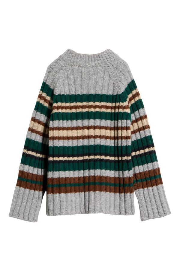 Kids Logo Stripes Knit Top