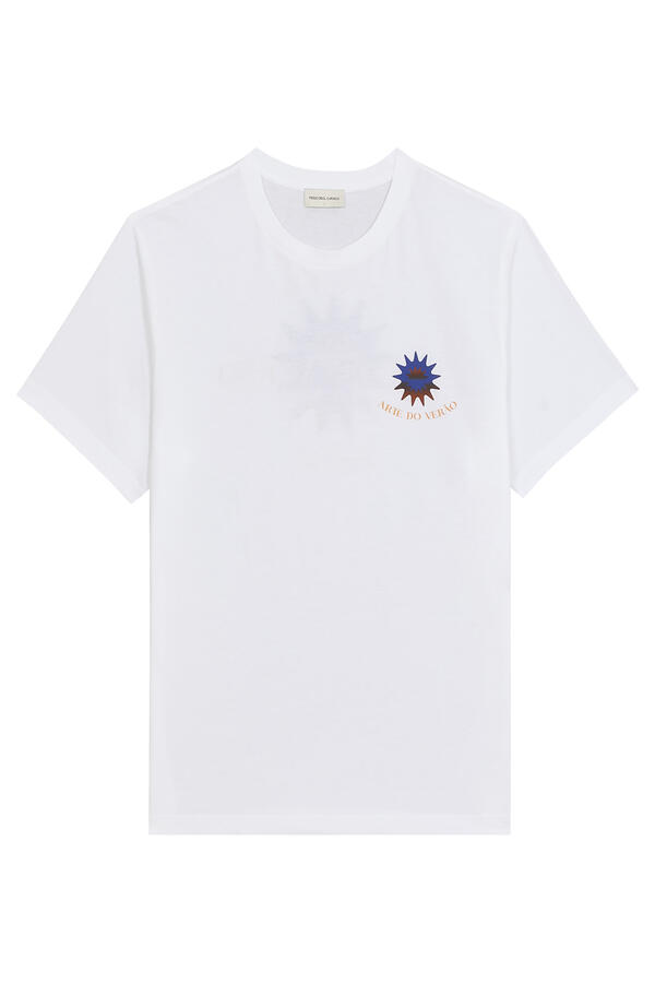 Dinis Printed Cotton T-Shirt