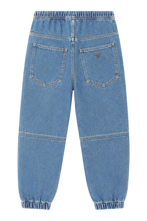 Kids Panelled Elasticated Waist Jeans