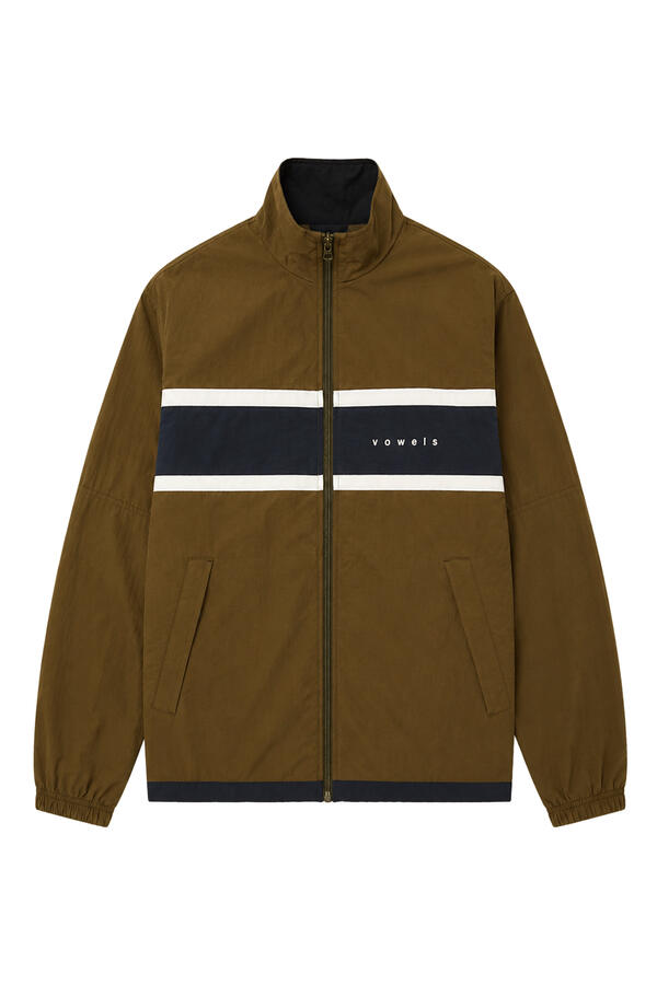 Paneled Nylon Jacket 
