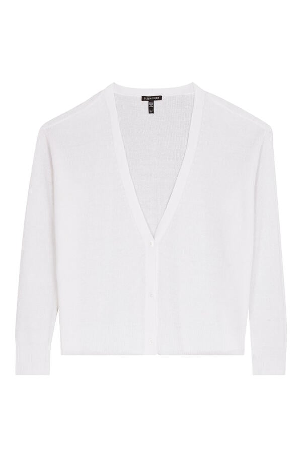 Organic Linen Cotton Slouchy Cardigan