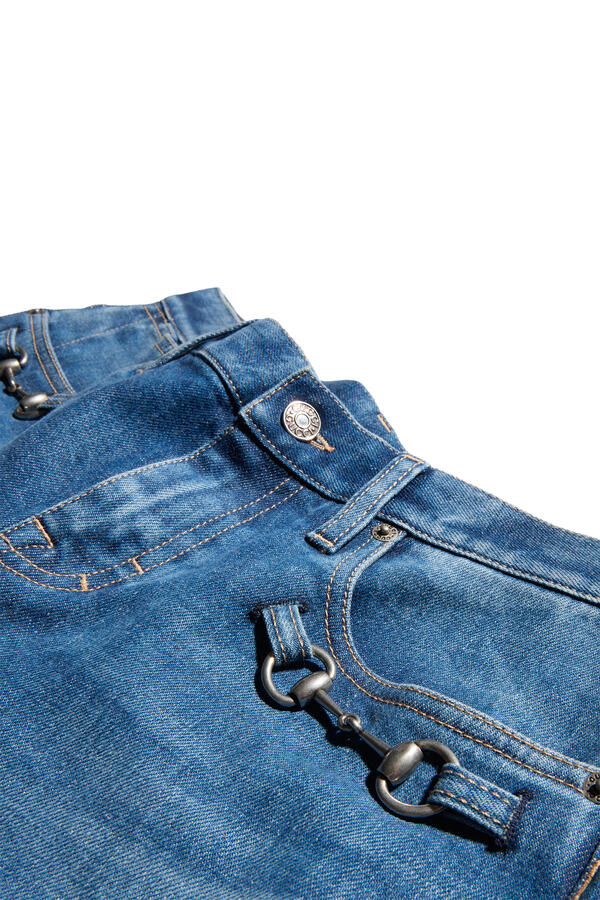 Horsebit Detail Pants