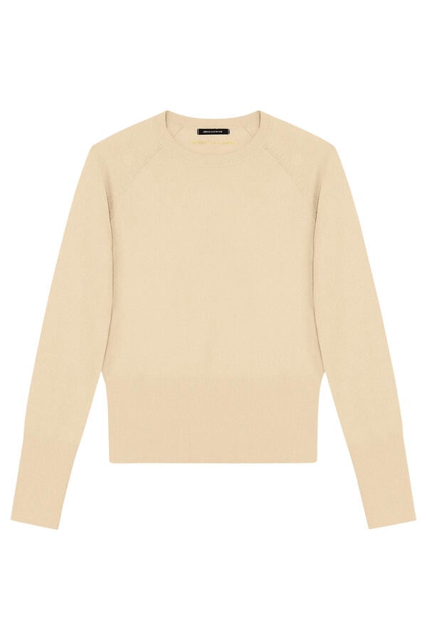 Metallic Recycled Viscose Knit Pullover