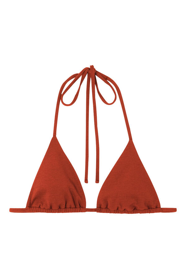 String Triangle Bikini Top