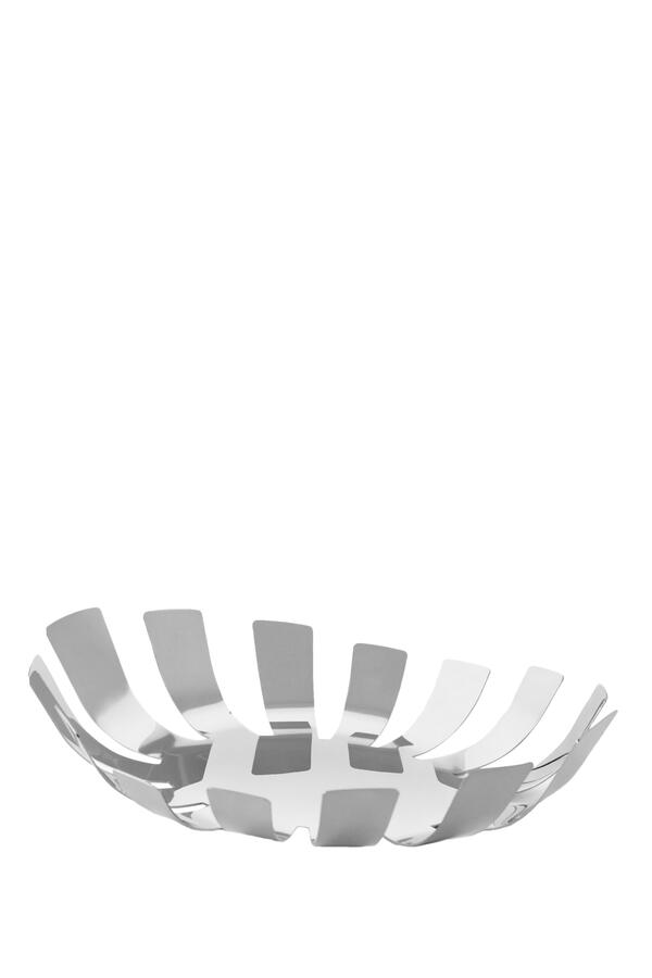 صينية بتصميم بيضاوي ستانليس ستيل
