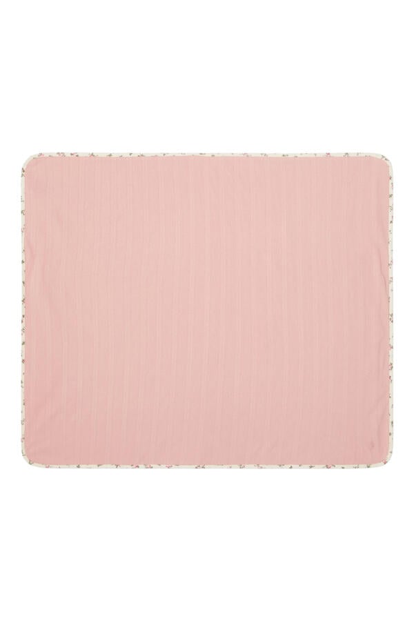 Kids Pointelle-Knit Cotton Blanket