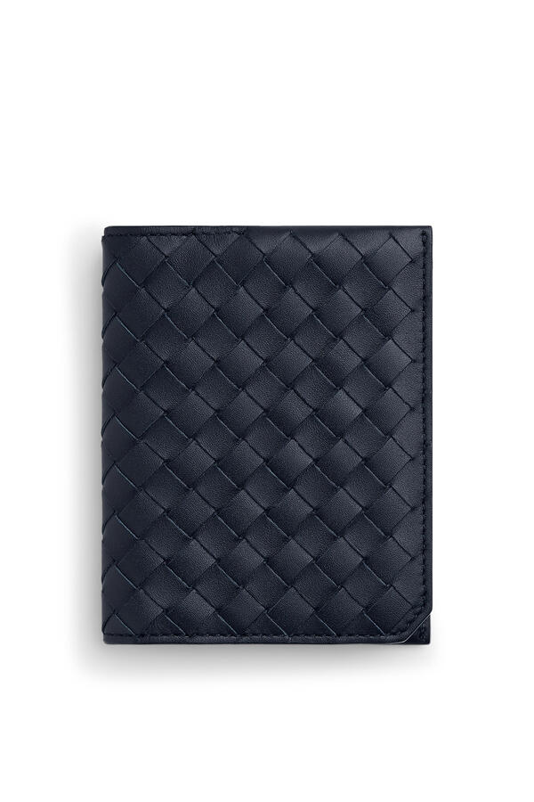 Intrecciato Piccolo Flap Card Case