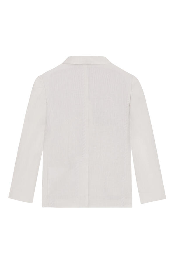 Kids Deconstructed Linen Jacket