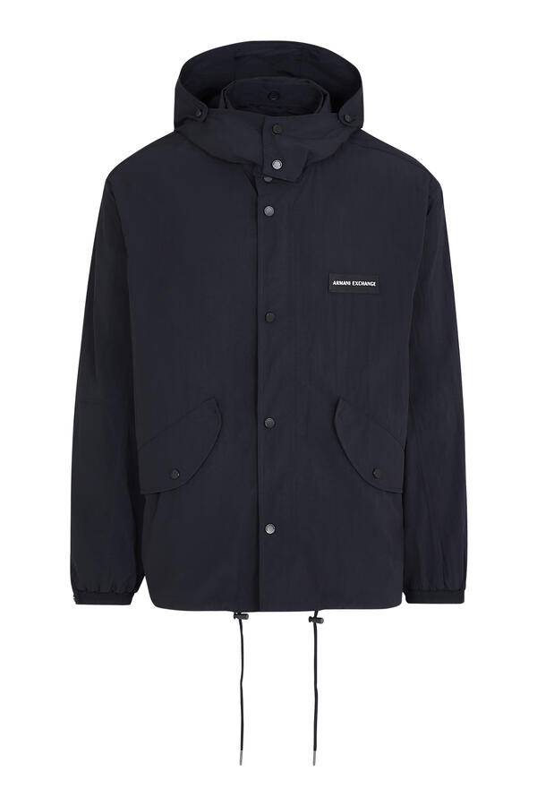 Logo Hooded Jacket