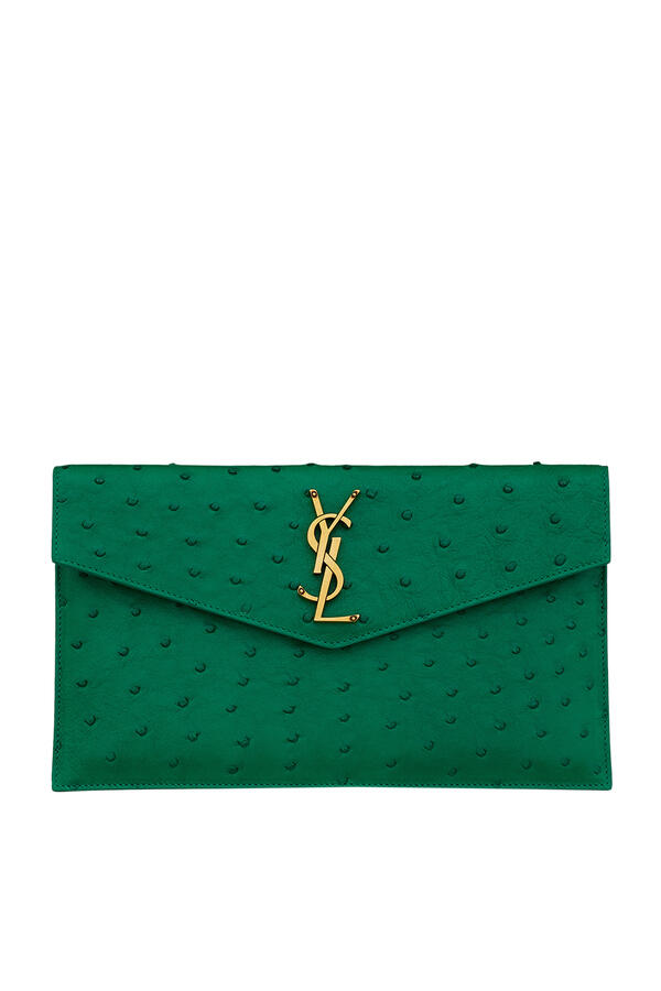 Middle East Exclusive Uptown Small Leather Clutch