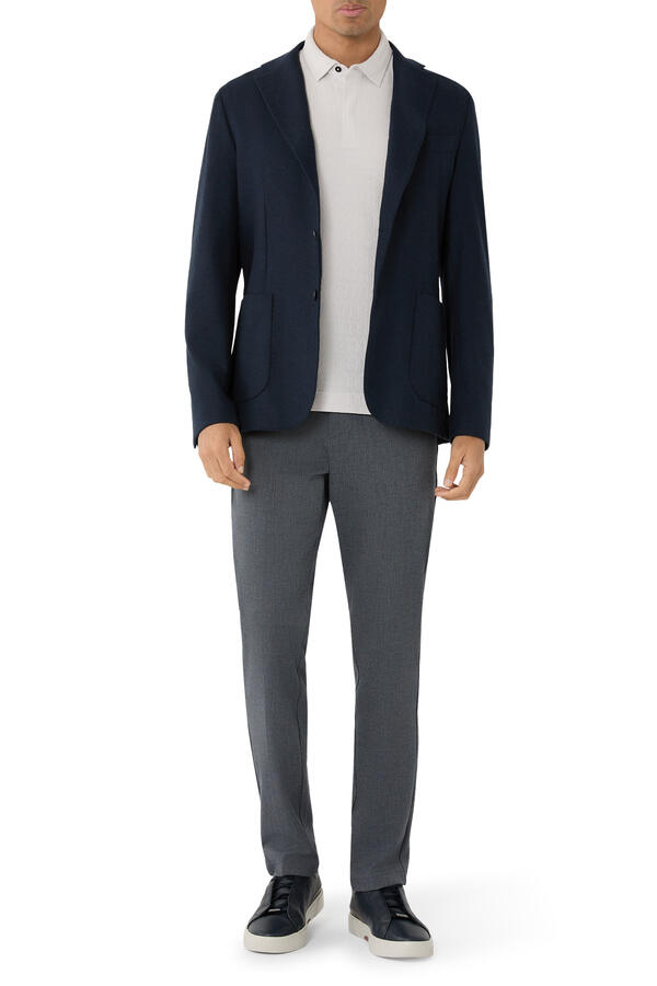 x Aston Martin Polo Shirt in Cotton and Silk