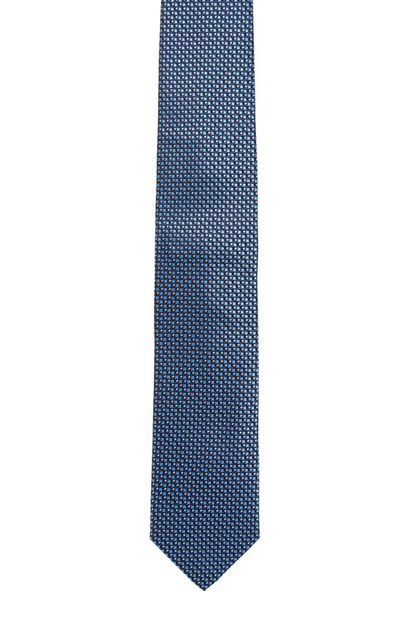 Geometric Woven Tie