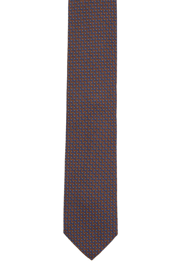 Geometric Woven Tie