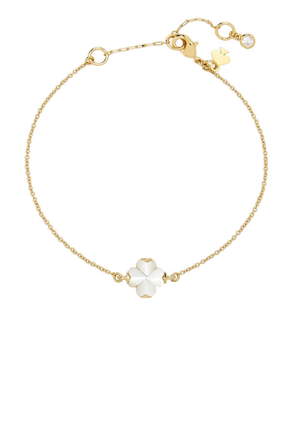 Spade Flower Scatter Necklace, Mother of Pearl