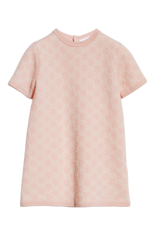 Kids GG Wool Jacquard Dress