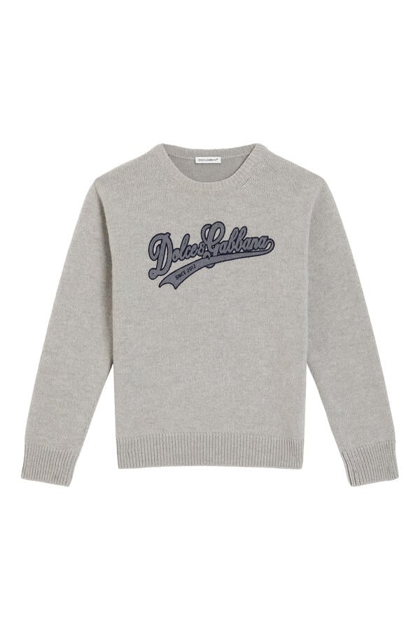 Kids Logo Knit Pullover