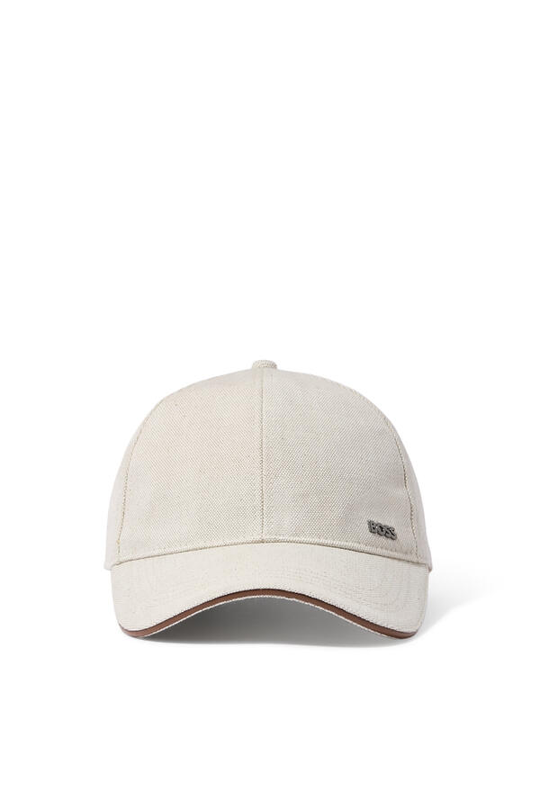 Leather Trim Cap 