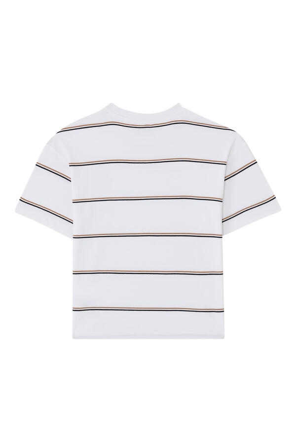Kids Logo Horizontal-Stripe T-Shirt