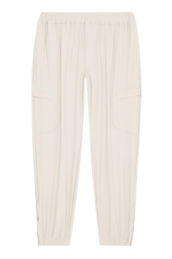 Patch-Pocket Stretch Trousers