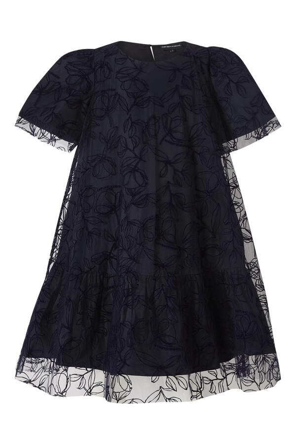 Kids Floral Tulle Dress