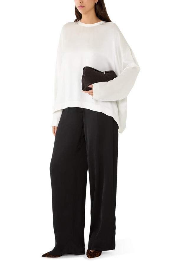 Boxy Satin Top 