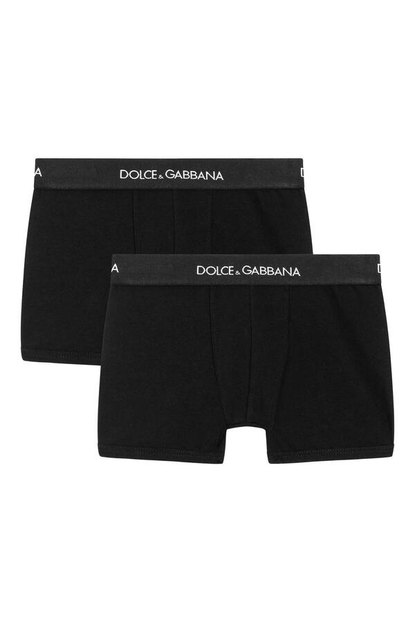Kids Two-Pack Logo-Waistband Boxer Brief