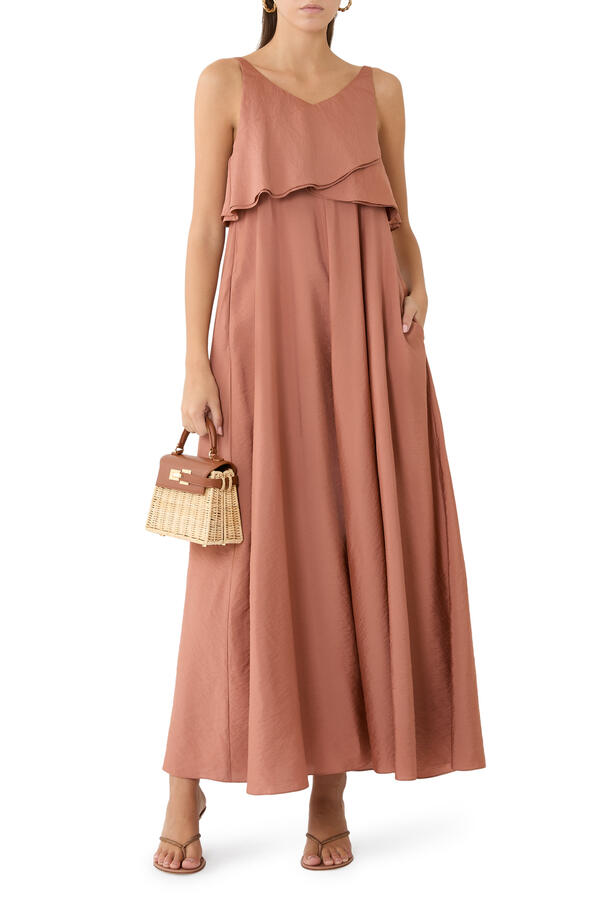 Icon Modal Muslin Long Dress