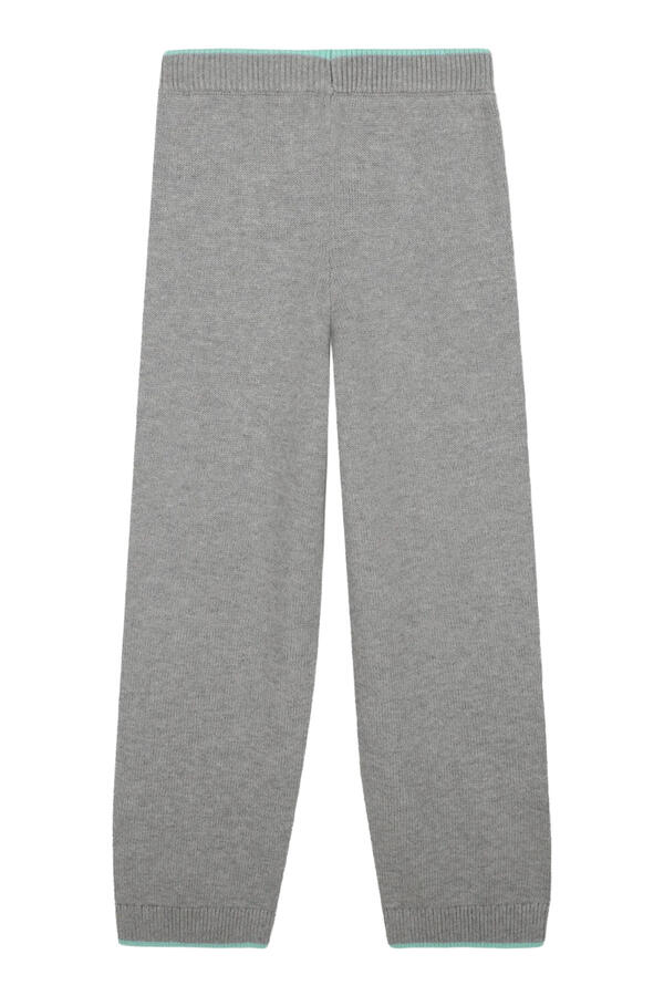 Kids Logo-Embroidered Knitted Trousers