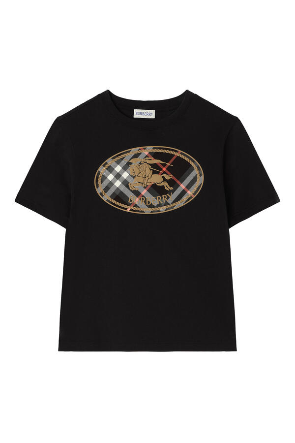 Kids Check Knight Stamp T-shirt