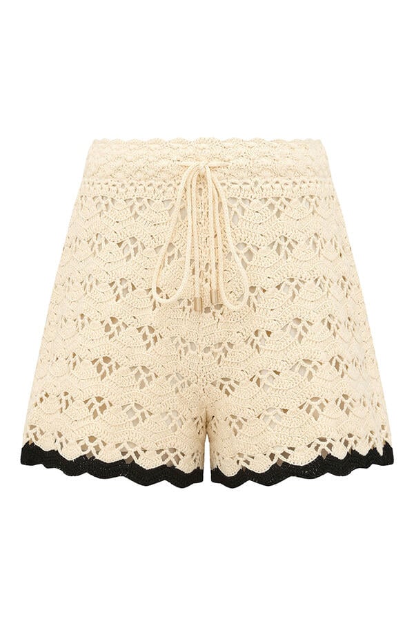 Aster Crochet Shorts