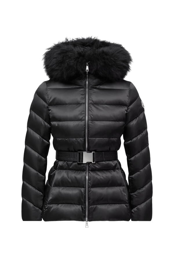 Cupidones Shearling-Trimmed Short Down Jacket
