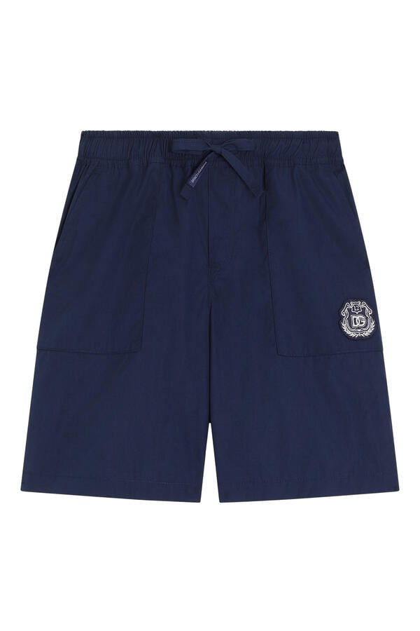 Kids Poplin Bermuda Shorts
