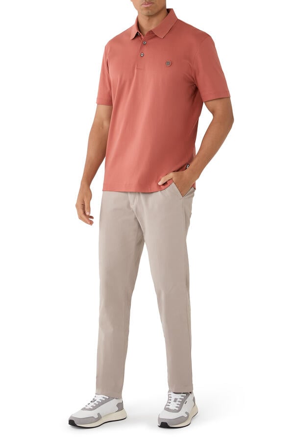 C-Parris 01 Double B Monogram Polo Shirt