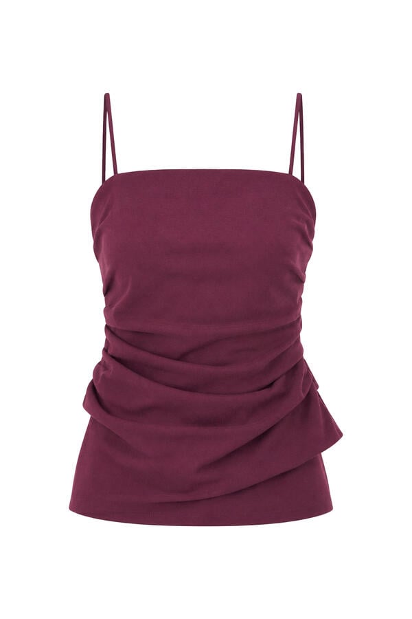 Emerson Ruched Bustier Top