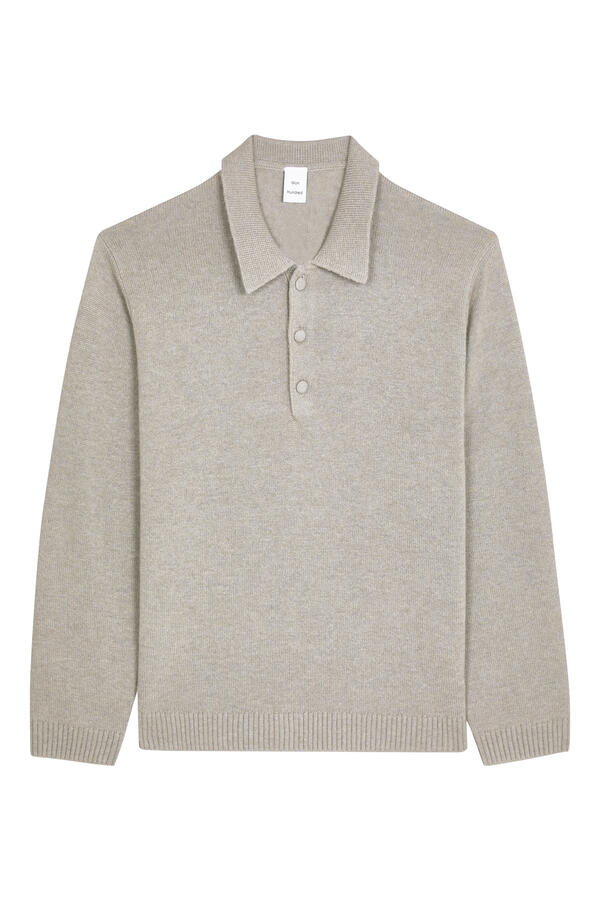 Paxton Cashmere Knit Polo 