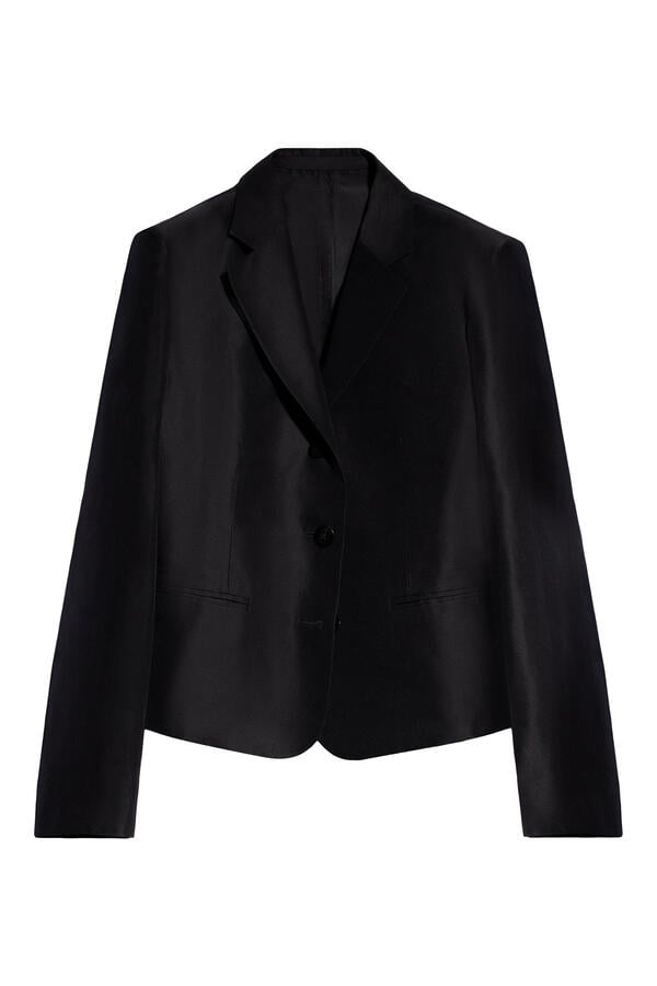 Fine Silk Faille Jacket
