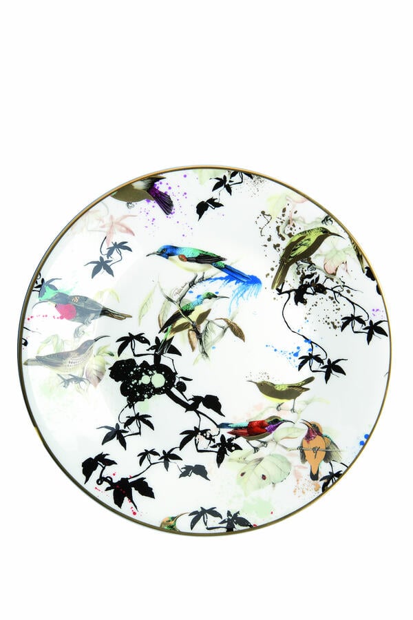 Garden’s Birds Dessert Plate