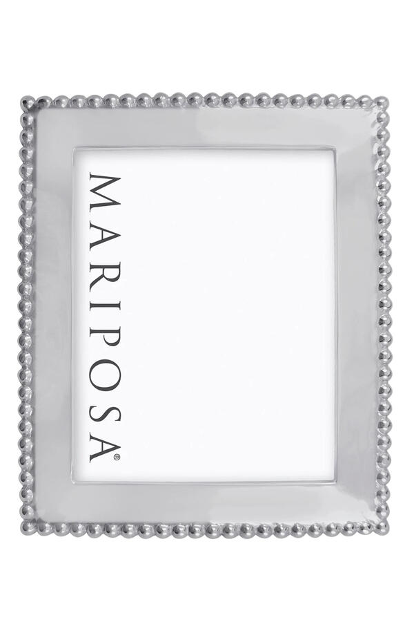 Pearled Engravable Picture Frame, 8x10