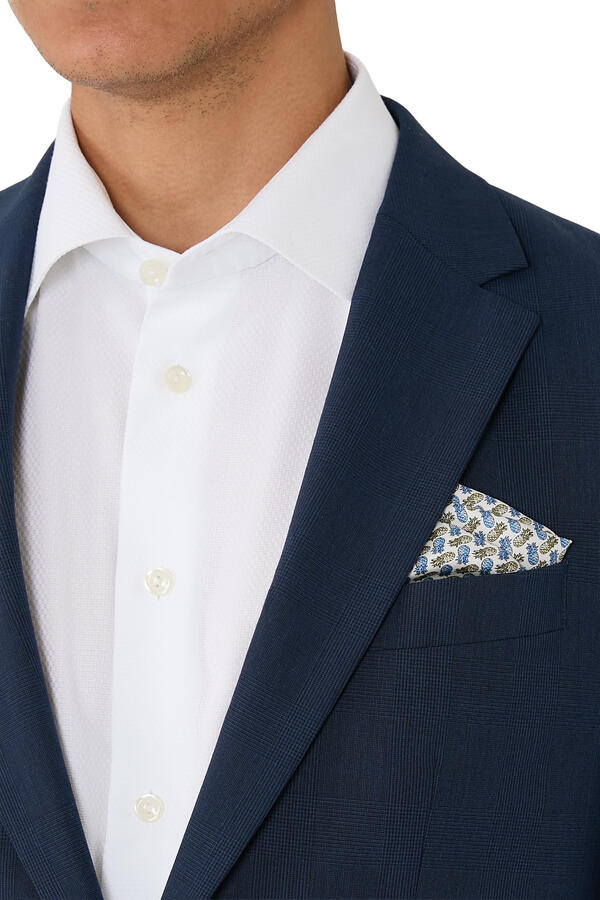 Ananas Silk Twill Pocket Square