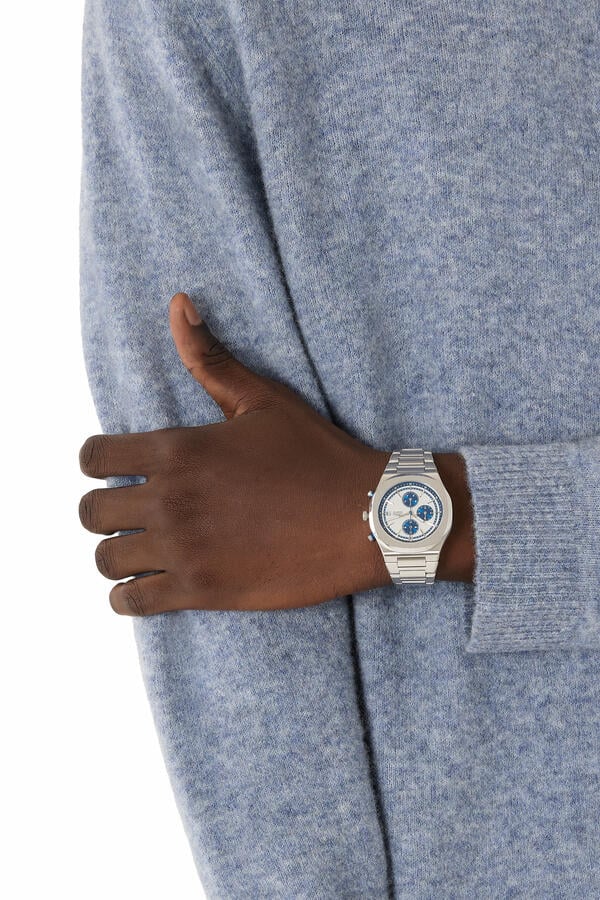 Blue Pulse Chronograph Watch
