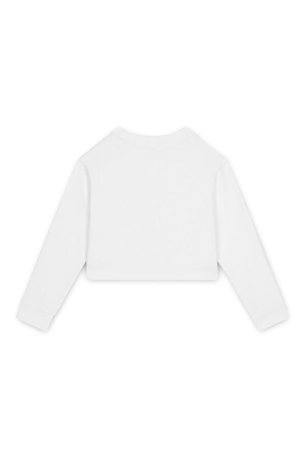 Kids Logo Cotton Jersey Sweatshirt 
