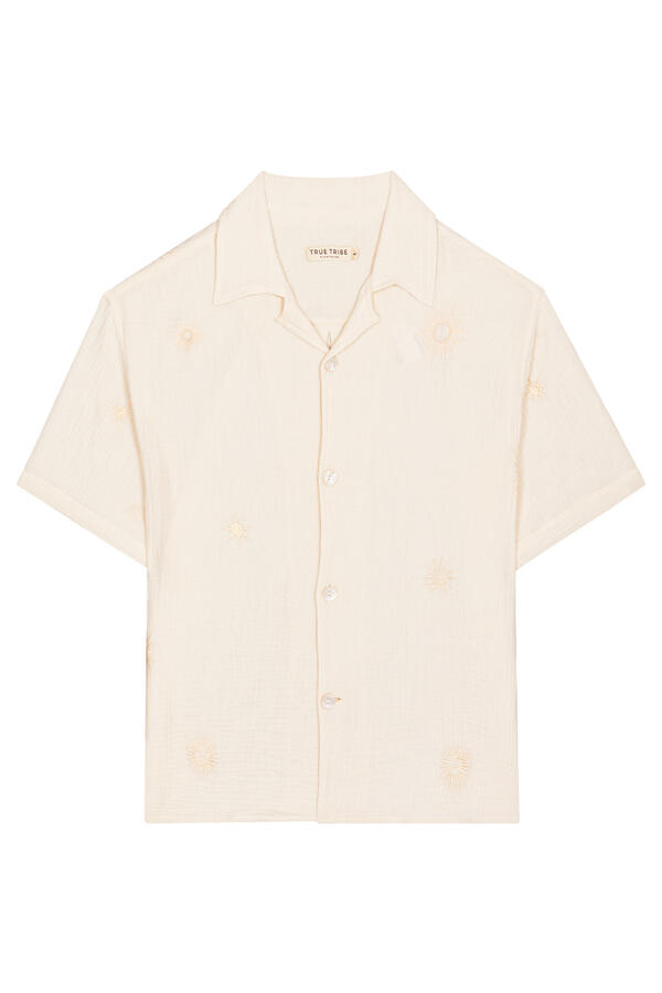Sun Embroidered Shirt