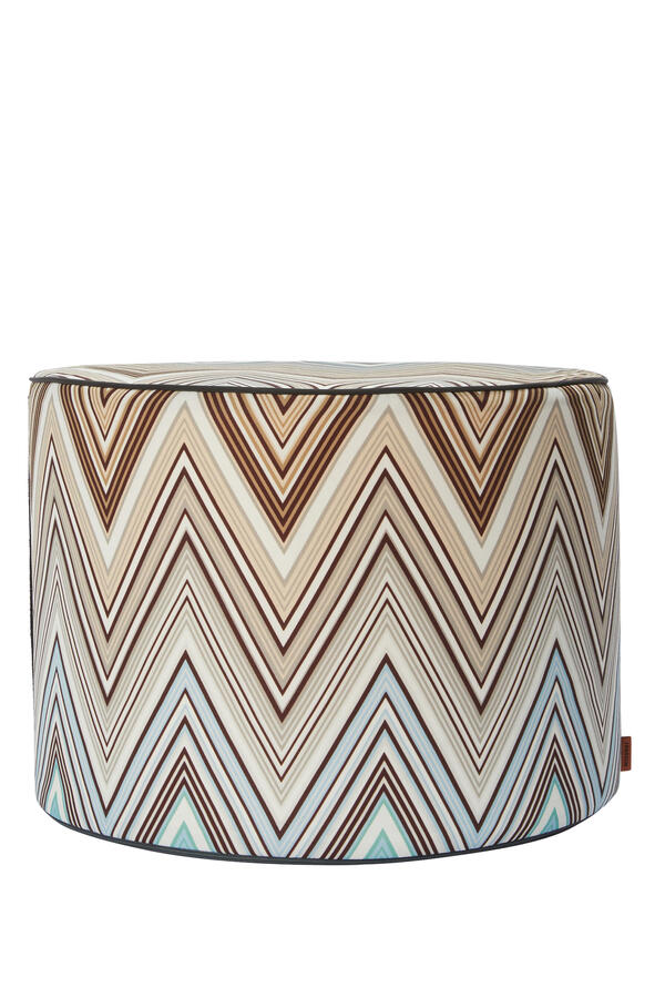 Kew Outdoor Cylinder Pouf 