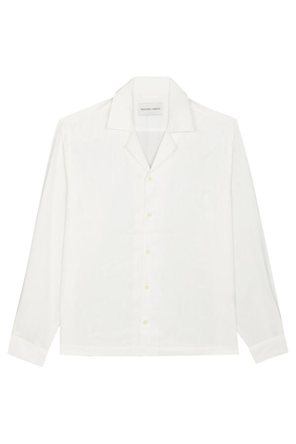 Safra Jacquard Lyocell-Blend Shirt