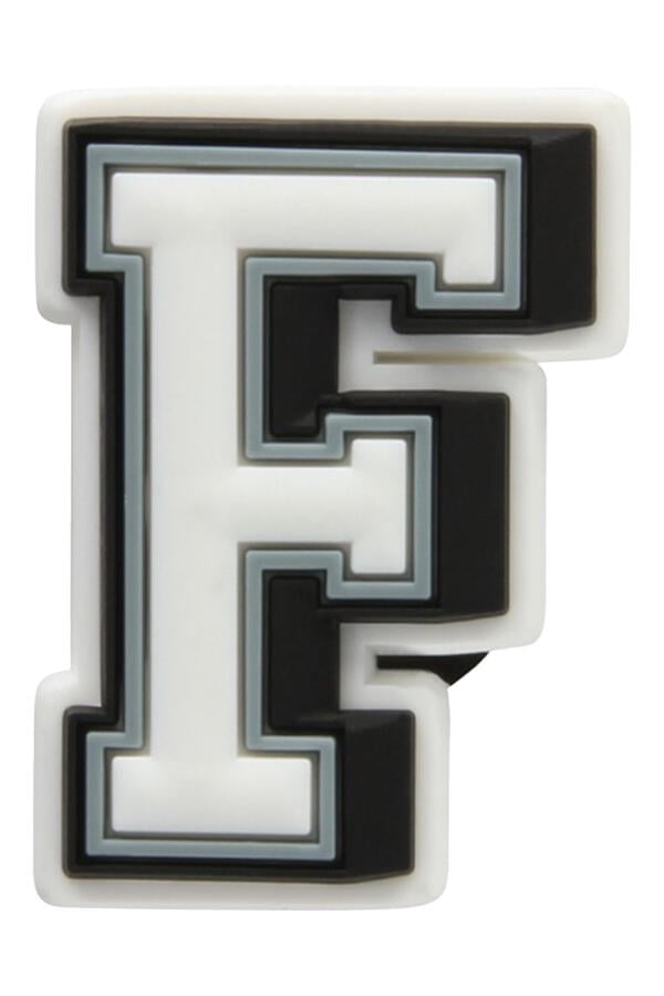 Kids Letter F Jibbitz™ Shoe Charm
