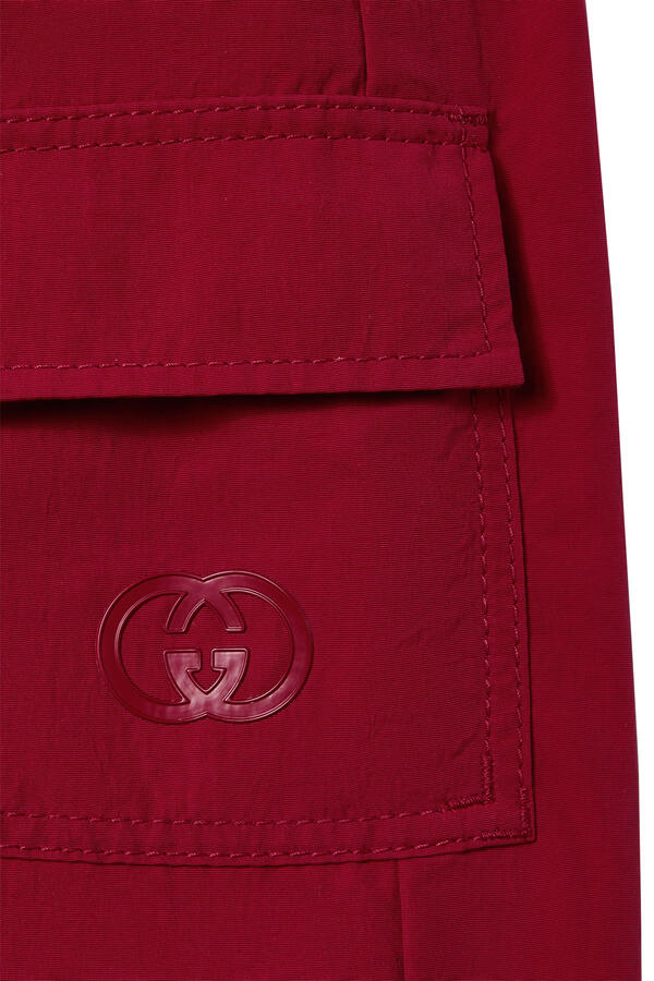 Kids Interlocking G Patch Pants