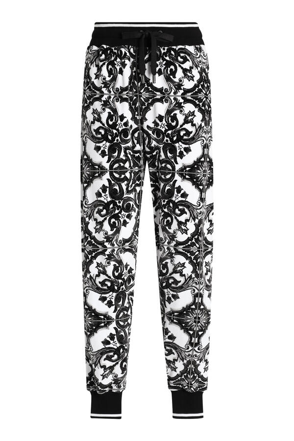  Majolica-Print Trousers